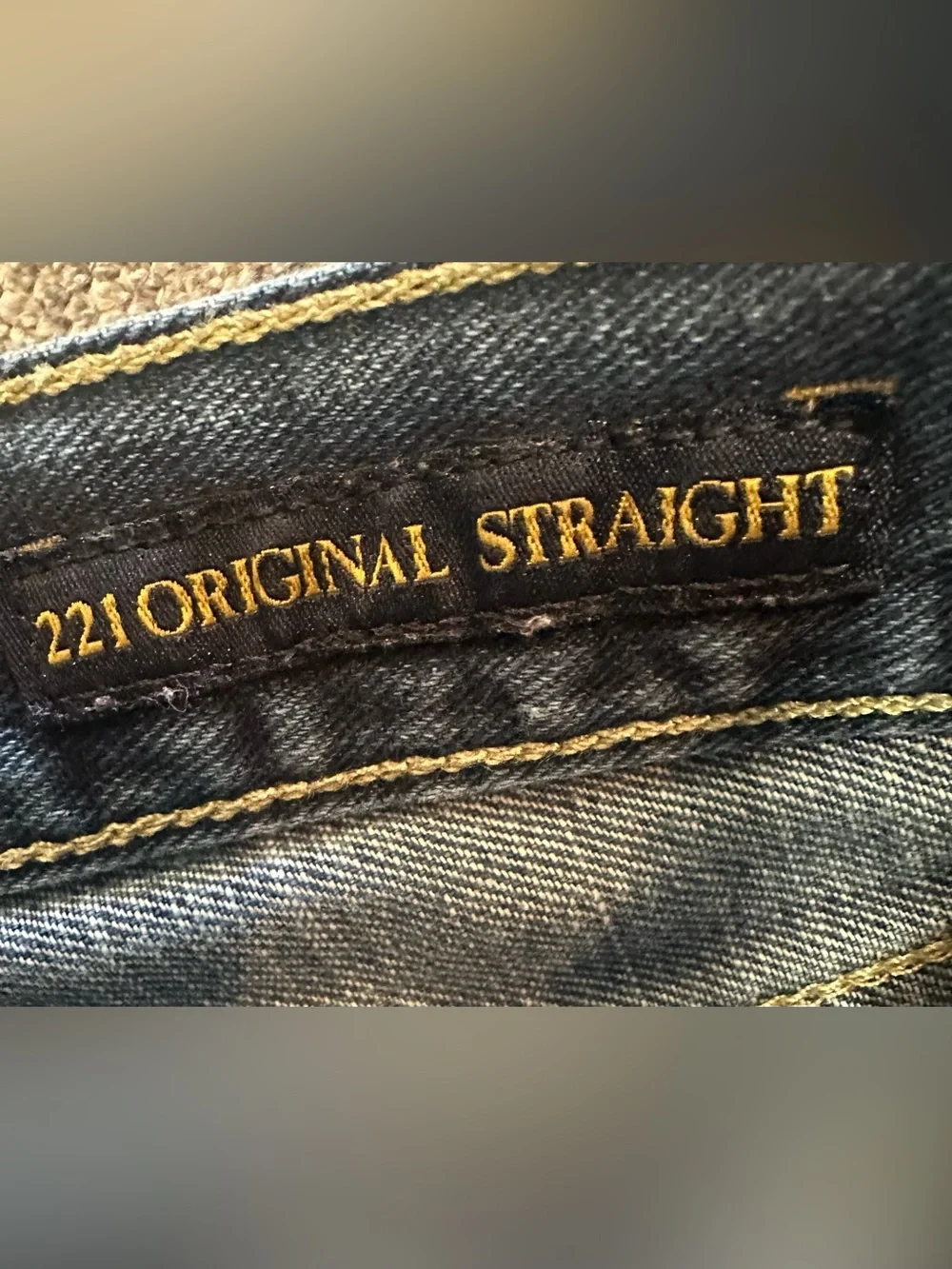 Lucky Brand Men’s Jeans 29 x 34 221 Original Straight OL Wilder Ranch Button Fly